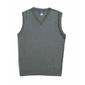 Junior V-Neck Fine Gauge Acrylic Vest